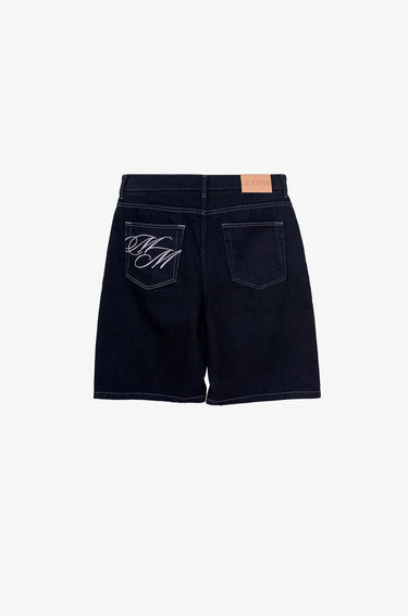 Black Denim Short