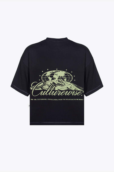 Worldwide culturewise Black & green T-shirt Culturewise