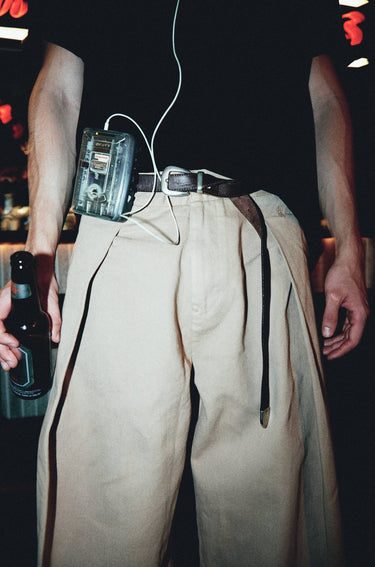 Wide Leg Trousers Khaki