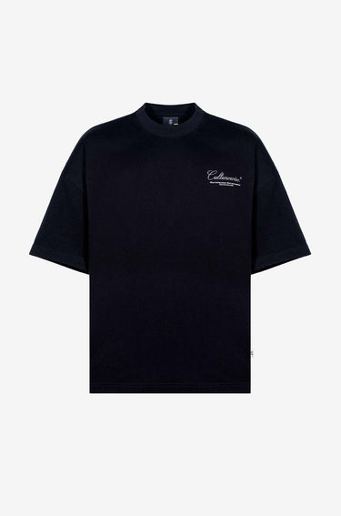 Reflective Chrome Logo Tee Black