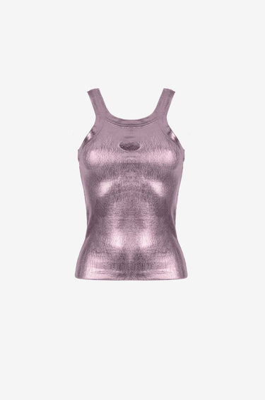 Pink Chrome Tank Top Culturewise