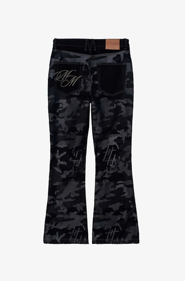 Black Flare Jean