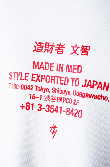 Japan Dragon Tee White