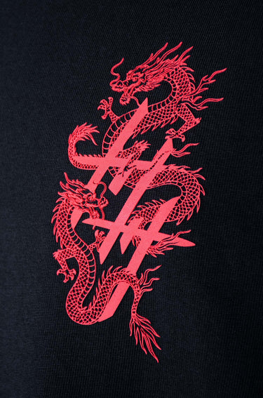 Japan Text Tee Black