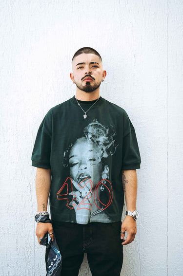 Riri 420 tee green