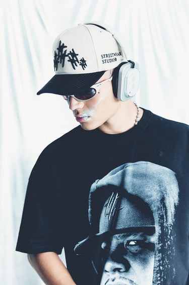 Chrome Beige Cap