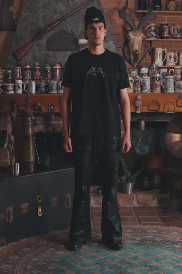 Vena T-Shirt Black