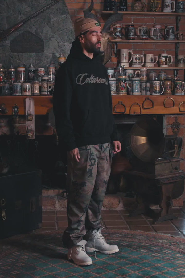 Hunter Hoodie Oversize Black